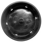 Pro Cal 10 Gallon Premium Nursery Plastic Planter Flower Herb Vegetable Garden Grow Pots with Drainage Holes for Outdoor and Indoor Use, Black, 5 Pack