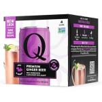 Q Mixers Soda Ginger Beer, 7.5 Fl Oz Cans, 4 Pack