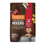 Instinct Raw Boost Mixers, Freeze Dried Dog Food Topper, Grain Free Recipe - All Natural Beef, 25 oz. Bag
