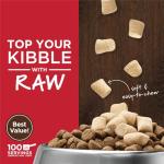 Instinct Raw Boost Mixers, Freeze Dried Dog Food Topper, Grain Free Recipe - All Natural Beef, 25 oz. Bag