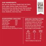Instinct Raw Boost Mixers, Freeze Dried Dog Food Topper, Grain Free Recipe - All Natural Beef, 25 oz. Bag