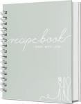 Recipe Book to Write in Your Own Recipes - Spiral Blank Cookbook 150 Pages Holds 144 Recipes - Elegant Waterproof Cover Big Recipe Journal - Easy to Use Layout (A5 (6.0x8.5 Inch))