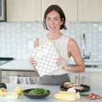 Aesthetic Recipe Binder with Waterproof Cover - The Perfect Recipe Book with Plastic Sleeves to Write in Your Own Recipes - Quality Blank Cookbook Binder, Cards incl.