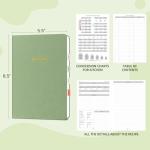 Artake Recipe Book to Write in Your Own Recipes, Blank Cookbook Family Recipe Notebook with Tabs, Aesthetic Blank Cook Book to Organize Your Recipes, 8.5 x 5.5