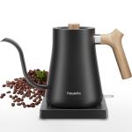 Fabuletta Gooseneck Electric Water Kettle, 3 Minutes Quick Heating, 1200W Pour Over Kettle for Coffee & Tea, Precise Water Flow Control Hot Water Boiler, 100% Stainless Steel Water Boiler