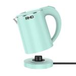 0.5L Small Portable Electric Kettles for Boiling Water, Stainless Steel Travel Kettle, Fast Boil Teapot, Boil-Dry Protection & Auto Shut-Off, Perfect For Traveling Cooking, Coffee, Tea, Eggs(Green)