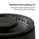 TIMEMORE Fish Smart Electric Coffee Kettle 600ML, Gooseneck Pour Over Kettle for Coffee and Tea Variable Temperature Control, Home Edition Black