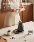 Smart Electric Gooseneck Kettle, Pro Pour-Over Coffee & Tea Kettle, WiFi Remote Control,±1℉ Temp Control, 7 Presets, Hot Water Heater, Quick Boiling, 100% Stainless Steel Inner Lid, 1000W, 0.8L Teapot