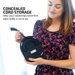 OVENTE 1.7L Electric Tea Kettle with Removable Infuser, Variable Temperature Control, Keep Warm Function, 1500W Fast Heating Water Boiler, BPA Free Borosilicate Glass & Easy to Fill Lid, Silver KG733S