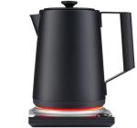 SAKI Luna Pro Variable-Temperature Electric Kettle 1.75 L, 6 Presets & 0-120 min Keep-Warm, Plastic-Free 304 Stainless, Altitude-Calibrated LCD, 1500 W Fast-Boil Auto Shut-Off, Matte Black