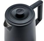 SAKI Luna Pro Variable-Temperature Electric Kettle 1.75 L, 6 Presets & 0-120 min Keep-Warm, Plastic-Free 304 Stainless, Altitude-Calibrated LCD, 1500 W Fast-Boil Auto Shut-Off, Matte Black