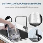 1500W Electric Kettle with Temperature Control - 6-Temp Presets for Tea/Coffee/Formula, Double Wall Cool-Touch, 4H Keep Warm, 1.7L Borosilicate Glass & BPA-Free, Fast Boil for Home/Office