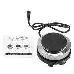 Mini Electric Heater Stove, 500W Round Hot Plate Portable Countertop For Ceramic Glass Kettle Single Plate Cooktop, Easy to Multifunction Home Kitchen Hot