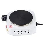 Small Electric Stove Portable, 500W Mini Stove Hot Plate 4.2 Inches Heating Plate, Multifunction Countertop for Ceramic Glass Kettle Single Plate Cooktop, Home Kitchen Hot(US