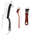 8Pcs Crack Cleaning Brush Multi-Function Hard Bristle Small Cleaning Brush Suitable for Cleaning Tools Such as faucets, Dry Cleaners, Electric saws, Grills, Kettles, Sinks, Windows, etc.