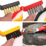 8Pcs Crack Cleaning Brush Multi-Function Hard Bristle Small Cleaning Brush Suitable for Cleaning Tools Such as faucets, Dry Cleaners, Electric saws, Grills, Kettles, Sinks, Windows, etc.