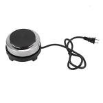 Mini Electric Heater Stove, 500W Round Hot Plate Portable Countertop For Ceramic Glass Kettle Single Plate Cooktop, Easy to Multifunction Home Kitchen Hot