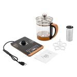 Electric Health Pot Electric Glass Kettle for Boiling Water Tea Maker with Infuser Multifunction Kettle with 18 Smart Menu Stew Pot Temperature Control, 1.8L