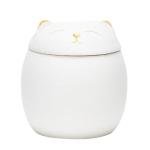 Luxshiny Cat Ceramic Mini Tea Kettle & Sugar Coffee Mugs - 160ml Multi-function Decorative Storage Jar