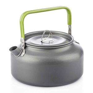 Camping Kettle - 1.2L Portable Ultra-Light Outdoor Hiking Camping Picnic Water Kettle, Teapot, Coffee Pot - Compact, Quick-Heat & Anti-scalding