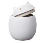Luxshiny Cat Ceramic Mini Tea Kettle & Sugar Coffee Mugs - 160ml Multi-function Decorative Storage Jar