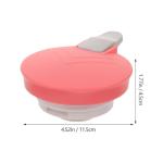 DEARMAMY 2pcs Plastic Pitcher Lid for Water Jug Convenient Multi-function Kettle Cover Wear-resistant Daily Use Accessory Compact Design for Home and Restaurant
