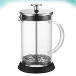 Cabilock 1pc Stainless Steel Infuser Multi-Function Tea Kettle for Home Use for Brewing Coffee and Tea Black