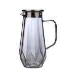PACKOVE Delicate Glass Water Carafe High-temperature Resistant Pitcher for Home Use Stylish Multi-function Kettle for Tea and Cold Beverages for Entertaining Guests