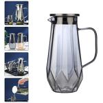 PACKOVE Delicate Glass Water Carafe High-temperature Resistant Pitcher for Home Use Stylish Multi-function Kettle for Tea and Cold Beverages for Entertaining Guests