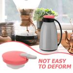 DEARMAMY 2pcs Plastic Pitcher Lid for Water Jug Convenient Multi-function Kettle Cover Wear-resistant Daily Use Accessory Compact Design for Home and Restaurant