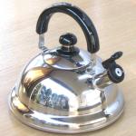 JapanBargain, Quickone Takei Energy-Saving Fuefuki Whistle Kettle, Induction Cookware, Made in Japan, 2.5 Liter