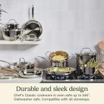 Cuisinart 1.5 Quart Saucepan w/Cover, Chef's Classic Stainless Steel Cookware Collection, 719-16