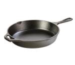 Lodge 10.25 Inch Cast Iron Skillet – Pre-Seasoned Frying Pan with Teardrop Handle – Oven, Stovetop, Grill & Campfire Use – Made in USA – Durable, Non-Toxic, Even-Heating Cookware – Black