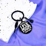 VMHEFAV Cool Mechanic Gifts for Men Handyman Construction Worker Carpenter Machinist Dad Keychain Thoughtful Birthday Fathers Day Presents Unique Maintenance Man Gifts for Him