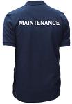 Smart People Clothing Maintenance Polo Shirt, Employee Polo, Staff Shirt, Hospitality t-Shirt, Hotel Navy