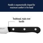 HENCKELS Solution Razor-Sharp 7-pc Knife Set, Chef Knife, Bread Knife,German Engineered Informed by 100+ Years of Mastery, Brown