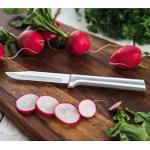 Rada Cutlery 3-Piece Paring Knife Galore Knife Gift Set , Made in USA, Silver Handles