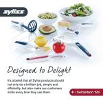 Zyliss Utility Knife with Sheath Cover - Precision Knife for Cutting & Slicing - Paring Knife for Meat, Fruits & Vegetables - Culinary Kitchen Knife - 5.5" Carbon Stainless Steel Blade - Purple
