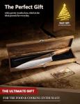 Damascus Chef Knife in Japanese Steel, 67-Layers Damascus Kitchen Knife with Wooden Gift Box and Original Olive Wood Handle, Cooking Knives for Home Kitchen Gift Idea