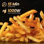 Compact 2.1Qt Digital Air Fryer with 7 Presets