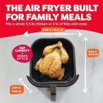 Instant Pot Vortex 6QT XL Air Fryer, 4-in-1