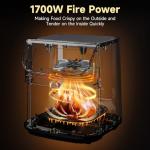 Kitchen Elite 9.5QT Stainless Steel Air Fryer Oven