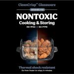 Ninja 4-in-1 Portable Glass Air Fryer System