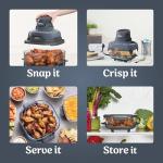 Ninja 4-in-1 Portable Glass Air Fryer System