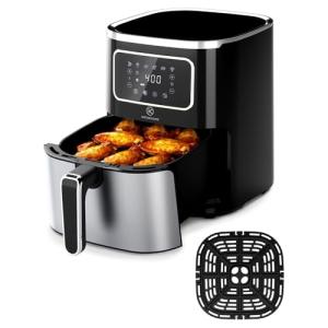 Compact Air Fryer Oven with 6 Cooking Presets