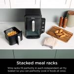 Ninja 8 QT Double Basket Air Fryer, Black