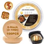 Ailun 100PC Non-Stick Air Fryer Paper Liners