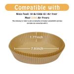 100 Pcs Disposable Air Fryer Liners for Ninja