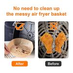 100 Pcs Disposable Air Fryer Liners for Ninja
