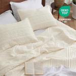 Bedsure King Size Boho Quilt with Pillow Shams